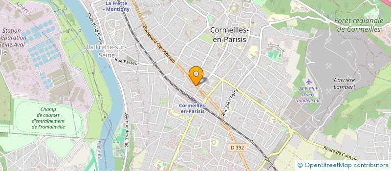 localisation de l'entreprise MONSIEUR DAVID HUME  CORMEILLES-EN-PARISIS