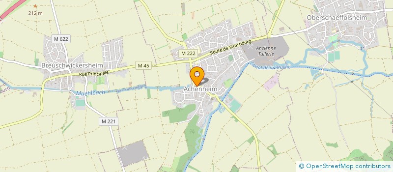 localisation de l'entreprise MONSIEUR DAVID HUMMEL  ACHENHEIM