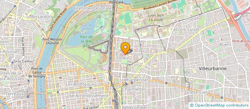 localisation de l'entreprise MONSIEUR DAVID HURIER  VILLEURBANNE