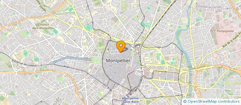localisation de l'entreprise MONSIEUR DAVID HUTIN à MONTPELLIER