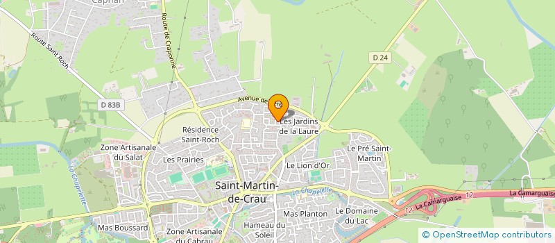 localisation de l'entreprise MONSIEUR DAVID IAMONTE à SAINT MARTIN DE CRAU