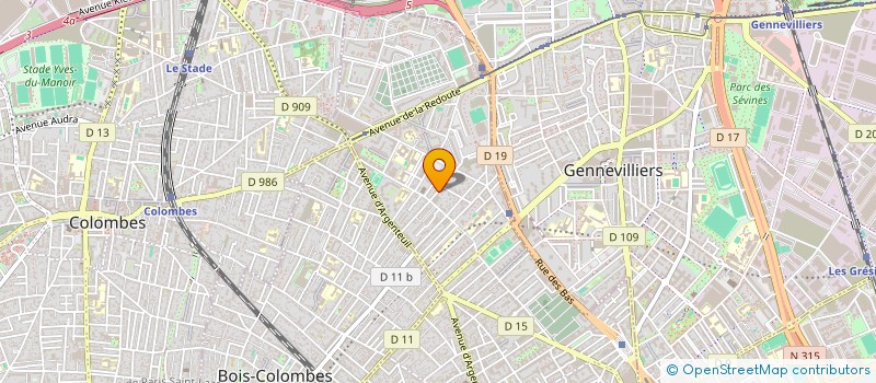 localisation de l'entreprise MONSIEUR DAVID IDELSON  ASNIERES-SUR-SEINE