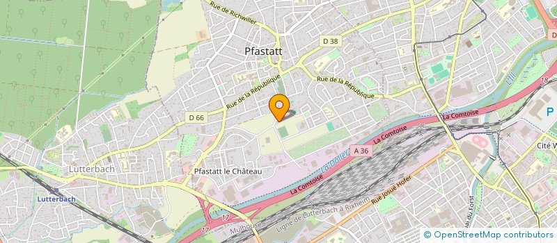 localisation de l'entreprise MONSIEUR DAVID ILTIS  MULHOUSE