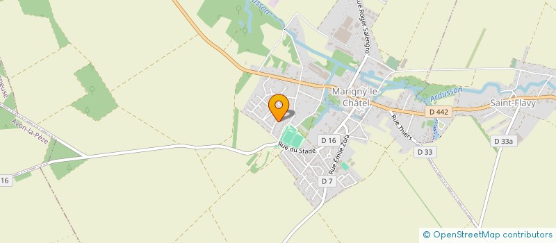 localisation de l'entreprise MONSIEUR DAVID INACIO  MARIGNY-LE-CHATEL