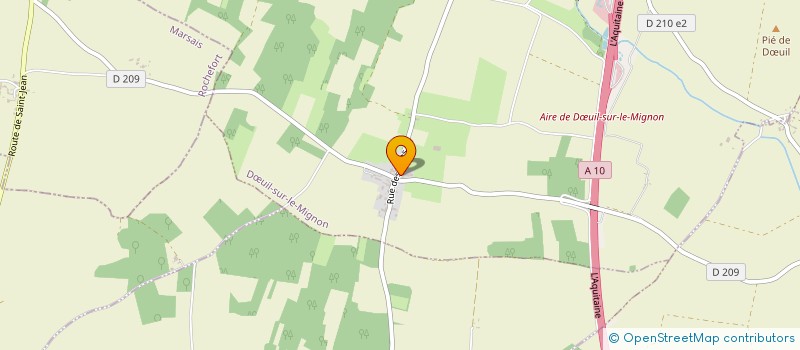 localisation de l'entreprise MONSIEUR DAVID INCHBOARD  DUIL-SUR-LE-MIGNON