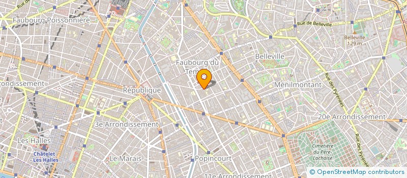 localisation de l'entreprise MONSIEUR DAVID INDRE  PARIS