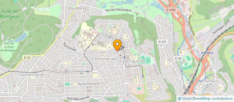 localisation de l'entreprise MONSIEUR DAVID ISAEV à LE HAVRE