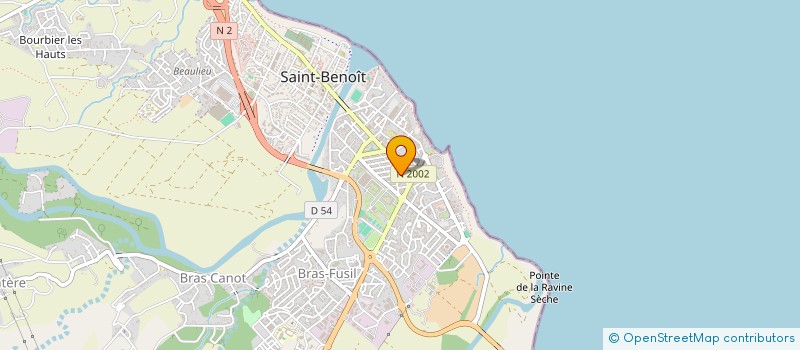 localisation de l'entreprise MONSIEUR DAVID IVA  SAINT-BENOIT