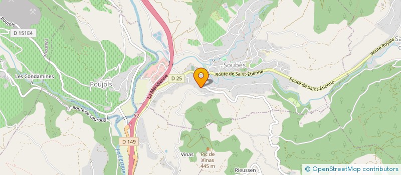 localisation de l'entreprise MONSIEUR DAVID IWACHENKO  SOUBES