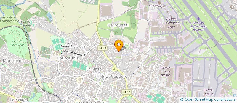 localisation de l'entreprise MONSIEUR DAVID JACQUEMOND à COLOMIERS