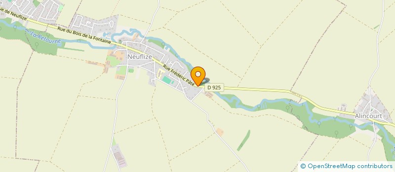 localisation de l'entreprise MONSIEUR DAVID JACQUES  NEUFLIZE