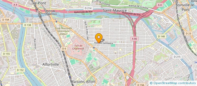 localisation de l'entreprise MONSIEUR DAVID JACQUES DOUIEB GALLULA à MAISONS-ALFORT