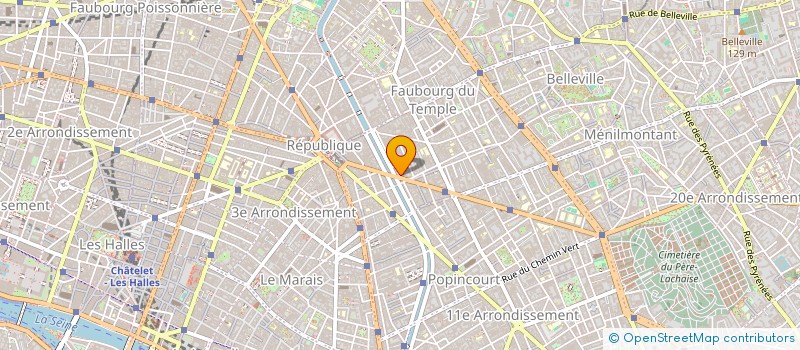 localisation de l'entreprise MONSIEUR DAVID JAIN  PARIS