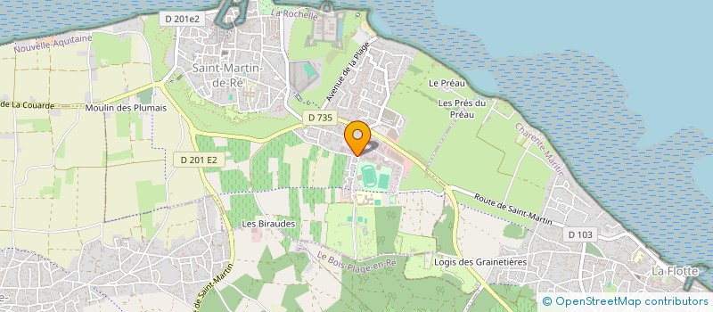 localisation de l'entreprise MONSIEUR DAVID JALLAIS à SAINT-MARTIN-DE-RE