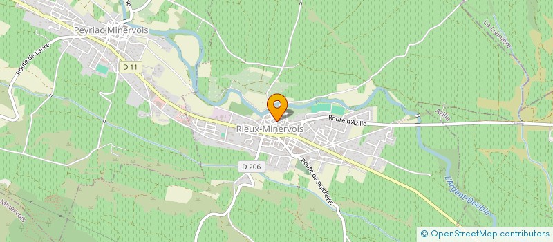 localisation de l'entreprise MONSIEUR DAVID JAMES à RIEUX-MINERVOIS