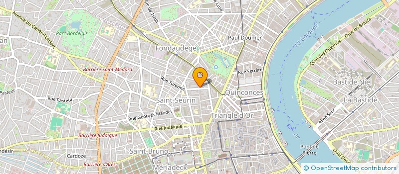 localisation de l'entreprise MONSIEUR DAVID JANASZEWSKI  BORDEAUX