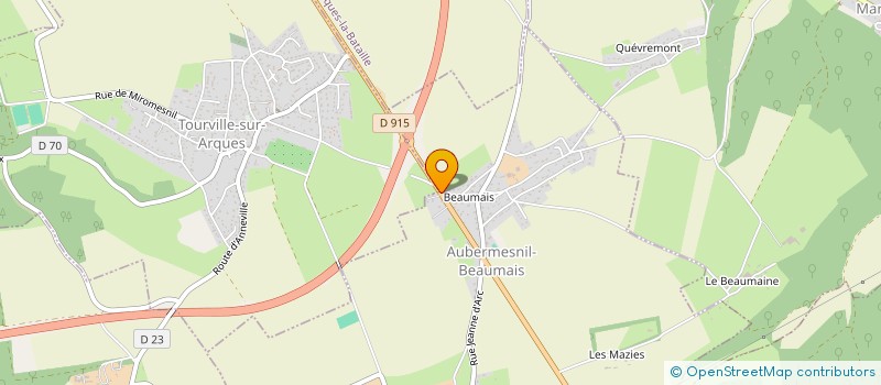 localisation de l'entreprise MONSIEUR DAVID JEAN PIERRE LO DUFOUR  AUBERMESNIL-BEAUMAIS