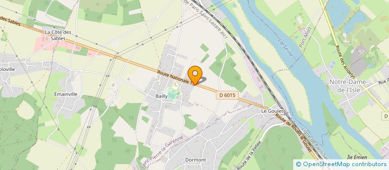 localisation de l'entreprise MONSIEUR DAVID JEANMAIRE  LE VAL D'HAZEY