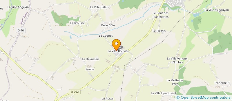 localisation de l'entreprise MONSIEUR DAVID JEHAN à LE MENE