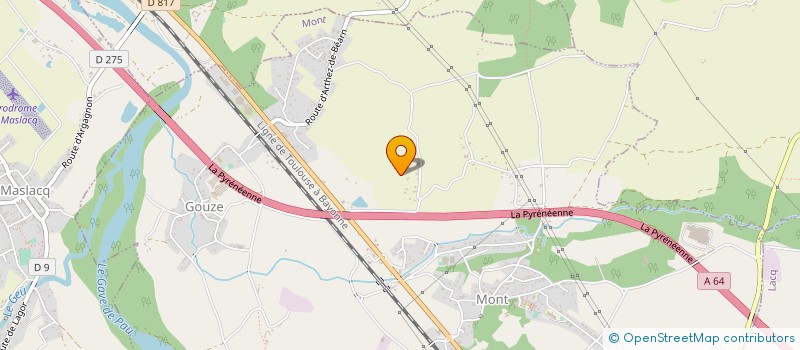 localisation de l'entreprise MONSIEUR DAVID JIMENEZ FORTUNA  MONT