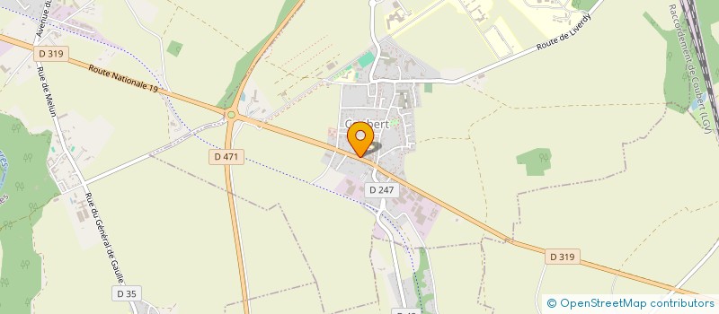 localisation de l'entreprise MONSIEUR DAVID JOFFARD  COUBERT