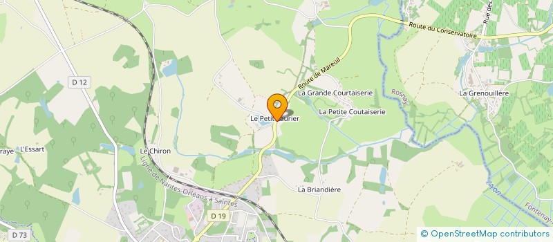 localisation de l'entreprise MONSIEUR DAVID JOHNSON  LE CHAMP-SAINT-PERE