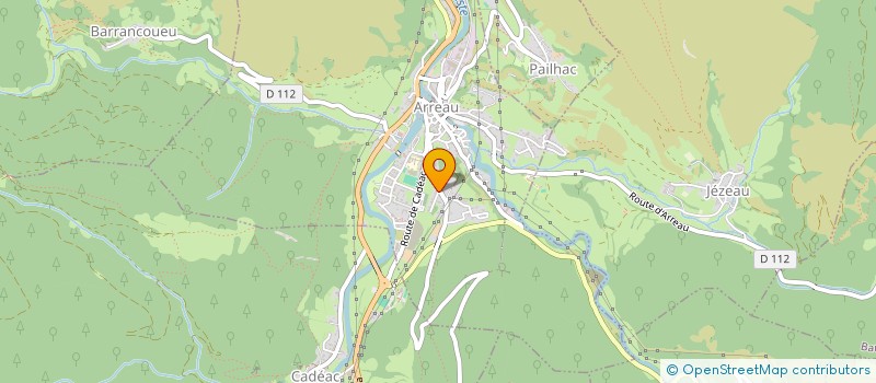 localisation de l'entreprise MONSIEUR DAVID JOLY  ARREAU