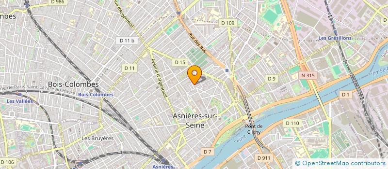 localisation de l'entreprise MONSIEUR DAVID JONATHAN DAVID JONATHAN CHAUCAYANQUI GIL à ASNIERES-SUR-SEINE