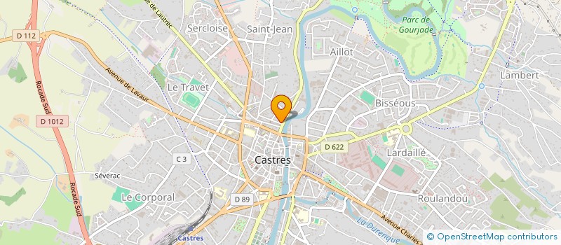 localisation de l'entreprise MONSIEUR DAVID JORDY à CASTRES