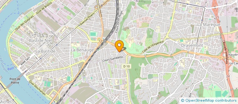 localisation de l'entreprise MONSIEUR DAVID JOSA  CENON