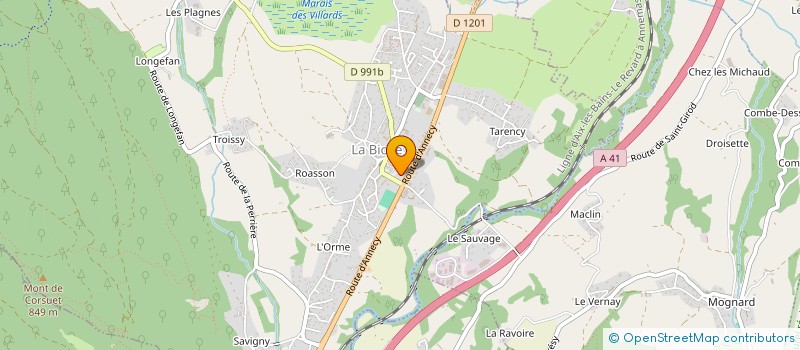 localisation de l'entreprise MONSIEUR DAVID JOSE  MOYE