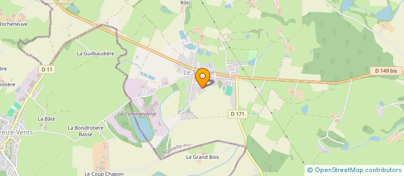 localisation de l'entreprise MONSIEUR DAVID JOSEPH  MAULEON