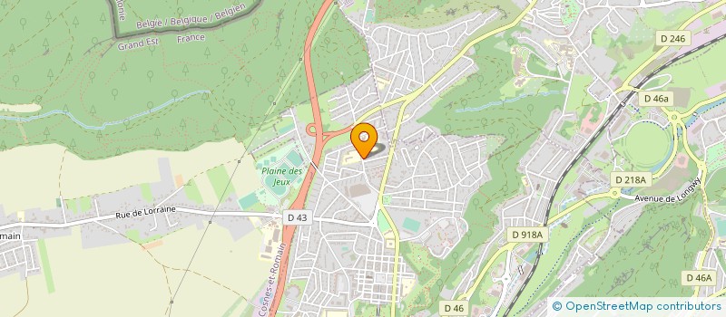 localisation de l'entreprise MONSIEUR DAVID JOSEPH WECHTLER à LONGWY