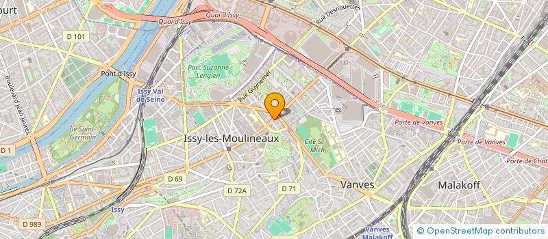 localisation de l'entreprise MONSIEUR DAVID JOSIFOVIC à ISSY-LES-MOULINEAUX