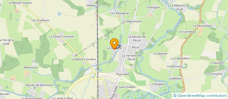 localisation de l'entreprise MONSIEUR DAVID JOSSE à NORT-SUR-ERDRE