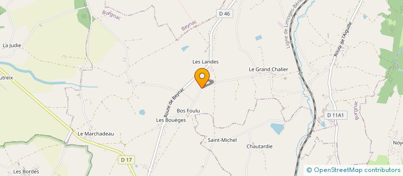 localisation de l'entreprise MONSIEUR DAVID JOSSERAND à BURGNAC