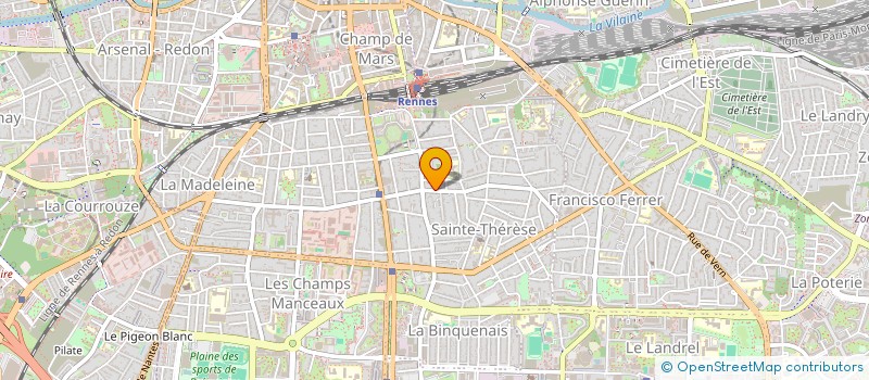 localisation de l'entreprise MONSIEUR DAVID JOUAN  RENNES