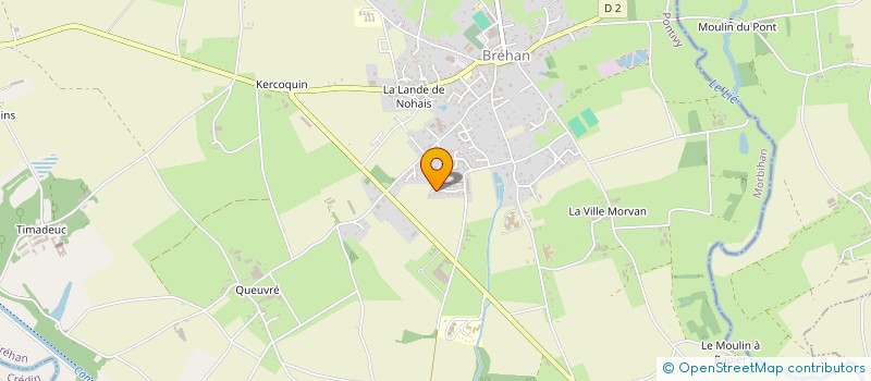 localisation de l'entreprise MONSIEUR DAVID JOUET  BREHAN