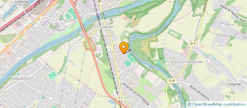 localisation de l'entreprise MONSIEUR DAVID JOUSSE  PINSAGUEL