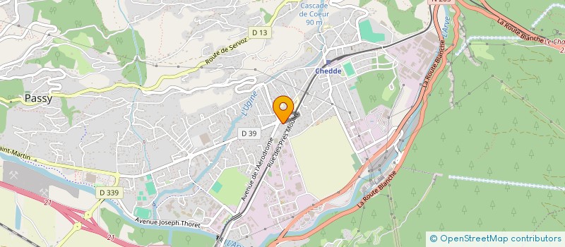 localisation de l'entreprise MONSIEUR DAVID JULIEN  PASSY