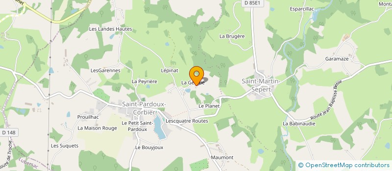 localisation de l'entreprise MONSIEUR DAVID JUNGLING  LES TROIS-SAINTS