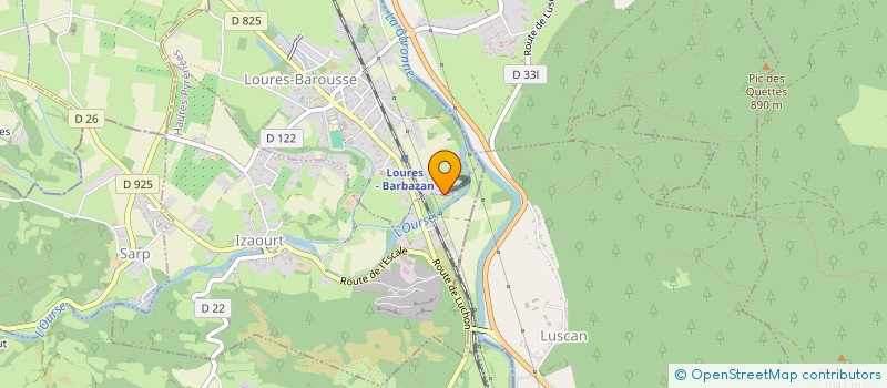 localisation de l'entreprise MONSIEUR DAVID JUSTE  SARP