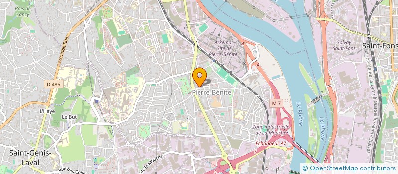 localisation de l'entreprise MONSIEUR DAVID KABANGA KAPIAMBA  OULLINS-PIERRE-BENITE