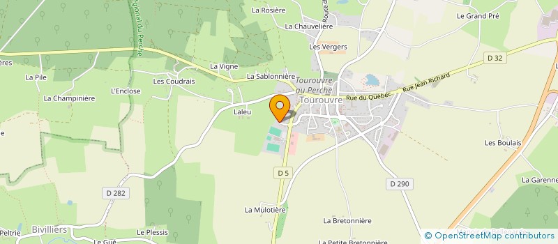 localisation de l'entreprise MONSIEUR DAVID KARAOGLAN à TOUROUVRE AU PERCHE