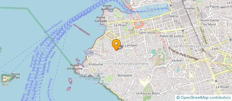 localisation de l'entreprise MONSIEUR DAVID KAROUBI à MARSEILLE