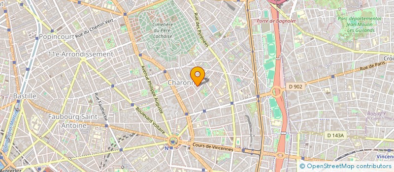 localisation de l'entreprise MONSIEUR DAVID KATAN  PARIS