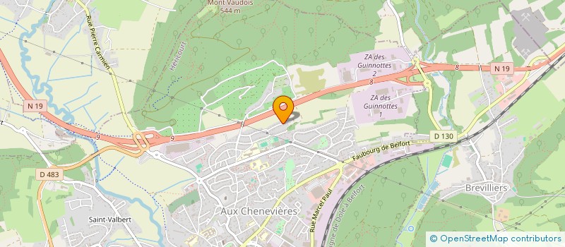 localisation de l'entreprise MONSIEUR DAVID KAYA  HERICOURT