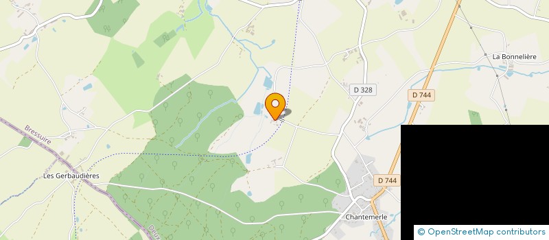 localisation de l'entreprise MONSIEUR DAVID KEENE  MONCOUTANT-SUR-SEVRE