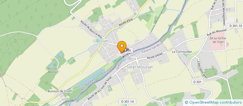 localisation de l'entreprise MONSIEUR DAVID KEITA  CROTH