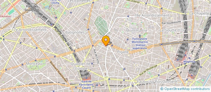 localisation de l'entreprise MONSIEUR DAVID KEMSLEY  PARIS